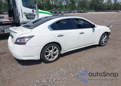 2012 Nissan Maxima 3.5 Sv из США, поврежденный, VIN 1N4AA5AP7CC862800